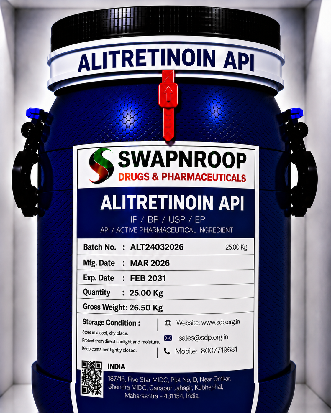 Alitretinoin API Manufacturer & Supplier in India | Pharmaceutical Grade Alitretinoin API | Intermediates.ai