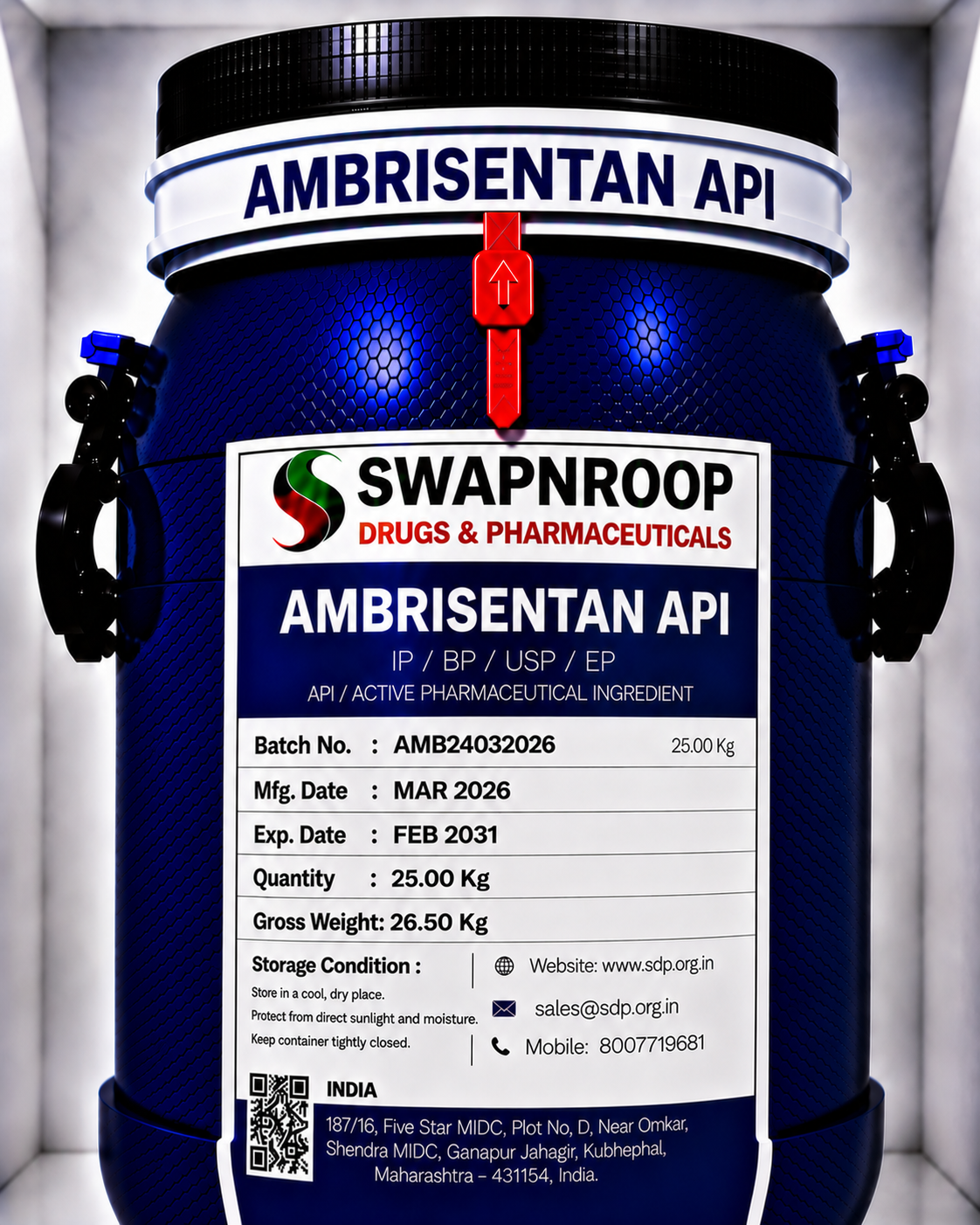 Ambrisentan API Manufacturer & Supplier in India | Pharmaceutical Grade Ambrisentan API | Intermediates.ai