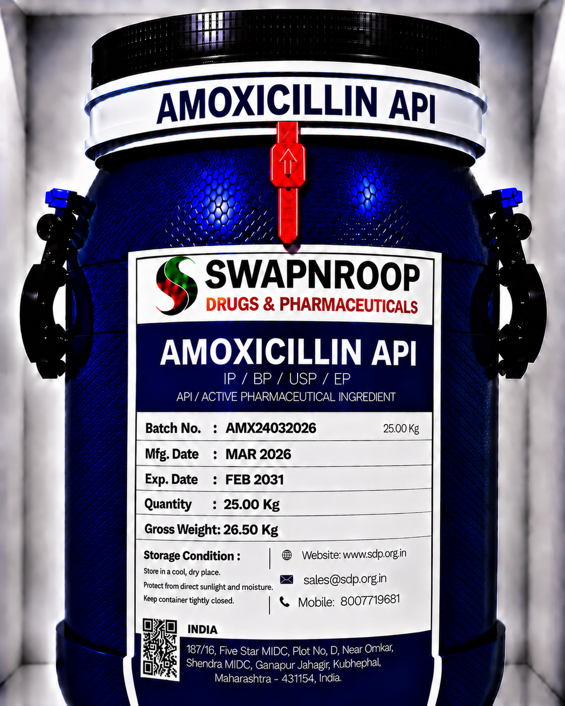 Amoxicillin API Manufacturer & Supplier in India | Pharmaceutical Grade Amoxicillin API | Intermediates.ai