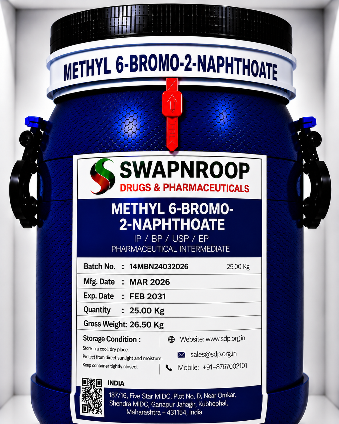 Methyl 6-Bromo-2-Naphthoate Manufacturer & Supplier in India | Bulk Exporter