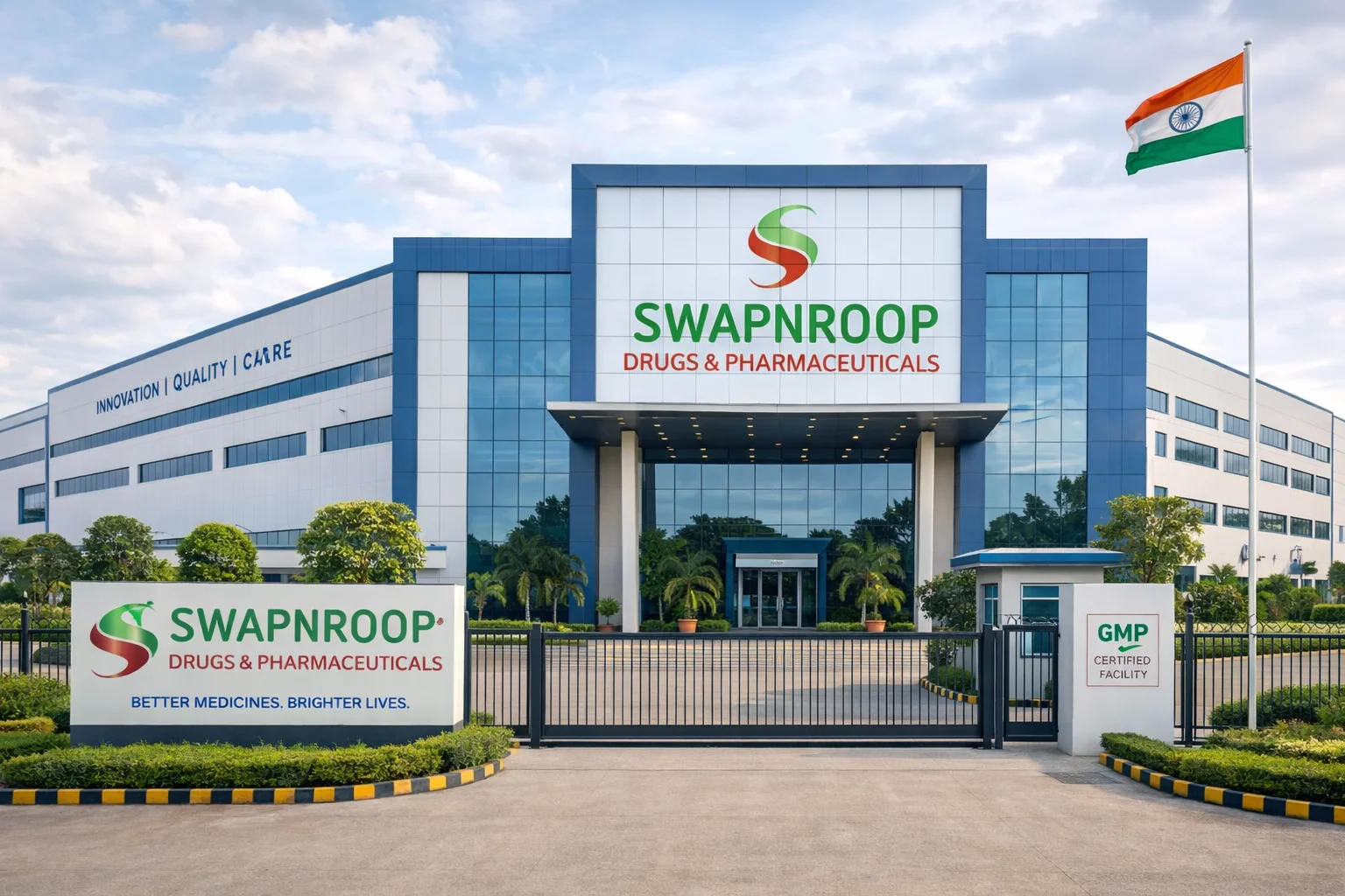 Swapnroop Drugs and Pharmaceuticals facility